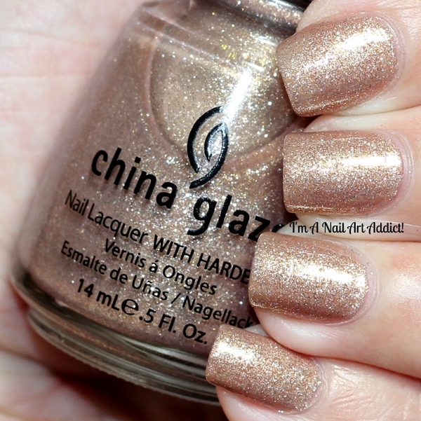Nail polish swatch / manicure of shade China Glaze Stellar