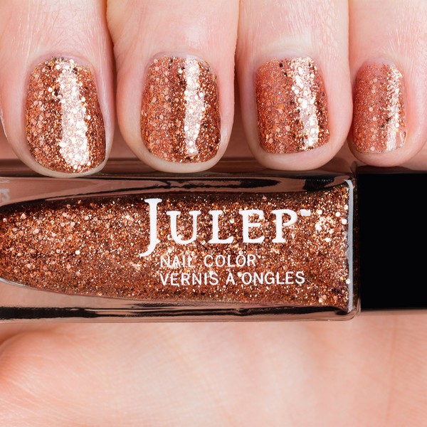 Nail polish swatch / manicure of shade Julep Jane