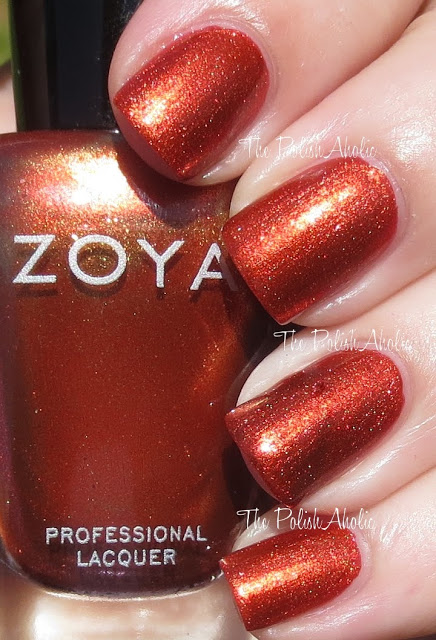 Nail polish swatch / manicure of shade Zoya Channing