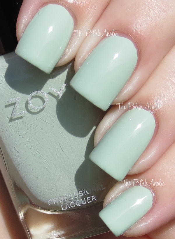 Nail polish swatch / manicure of shade Zoya Neely