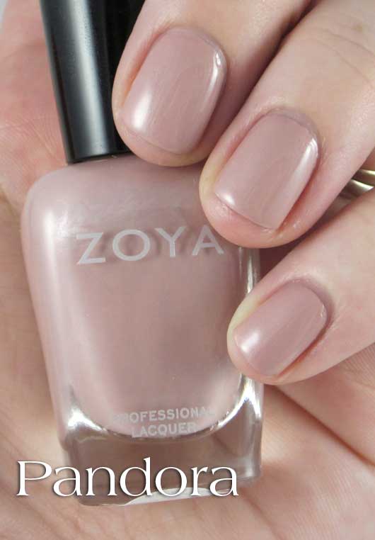 Nail polish swatch / manicure of shade Zoya Pandora