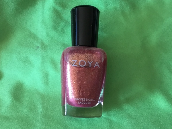 Nail polish swatch / manicure of shade Zoya Tinsley