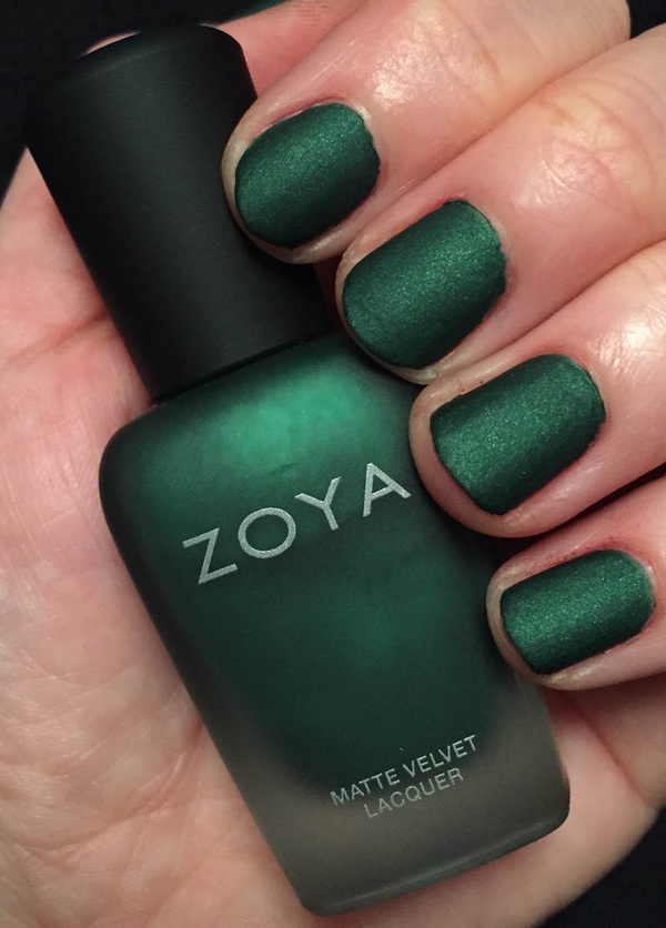 Nail polish swatch / manicure of shade Zoya Veruschka