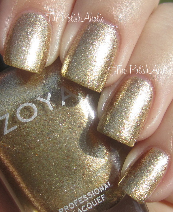 Nail polish swatch / manicure of shade Zoya Ziv