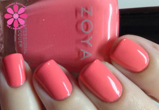 Nail polish swatch / manicure of shade Zoya Wendy