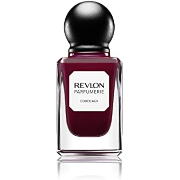 Nail polish swatch / manicure of shade Revlon Bordeaux