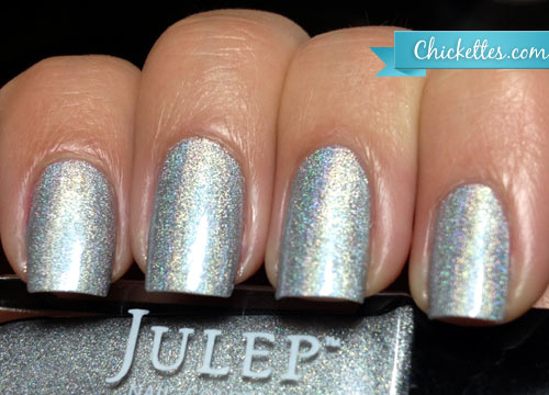 Nail polish swatch / manicure of shade Julep Rebel