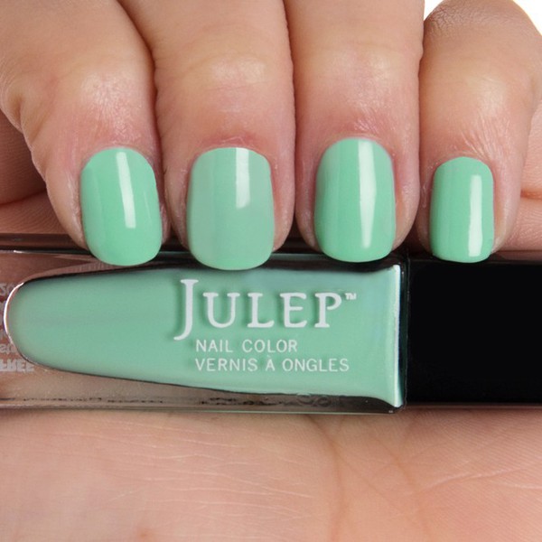 Nail polish swatch / manicure of shade Julep Denver
