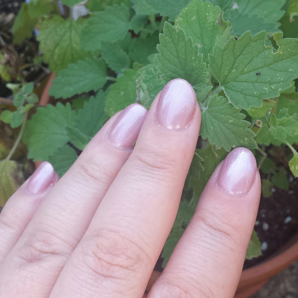 Nail polish swatch / manicure of shade Julep Lois