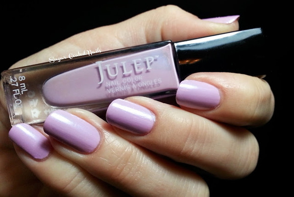 Nail polish swatch / manicure of shade Julep Simone