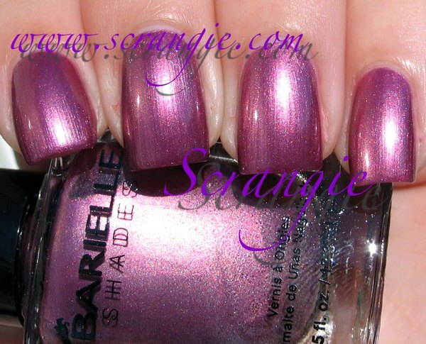 Nail polish swatch / manicure of shade Barielle Wrap me in Ribbon