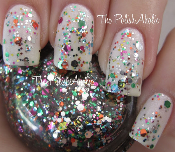 Nail polish swatch / manicure of shade Nicole by OPI Rainbow in the S-Kylie