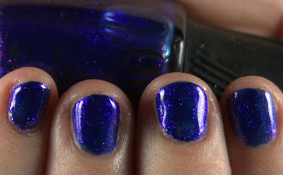 Nail polish swatch / manicure of shade Quo by Orly Celestial Star
