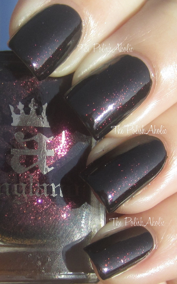 Nail polish swatch / manicure of shade A England Jane Eyre