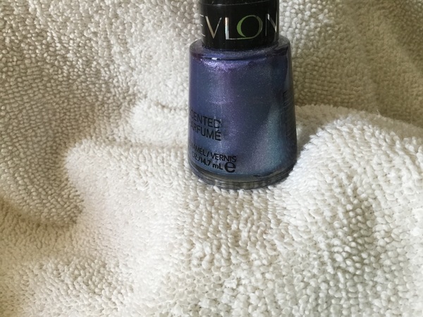 Nail polish swatch / manicure of shade Revlon Not So Blueberry