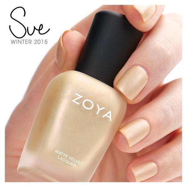 Nail polish swatch / manicure of shade Zoya Sue