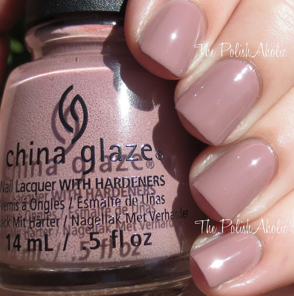 Nail polish swatch / manicure of shade China Glaze My Lodge or Yours