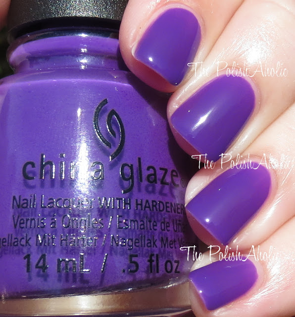 Nail polish swatch / manicure of shade China Glaze Looking Bootiful