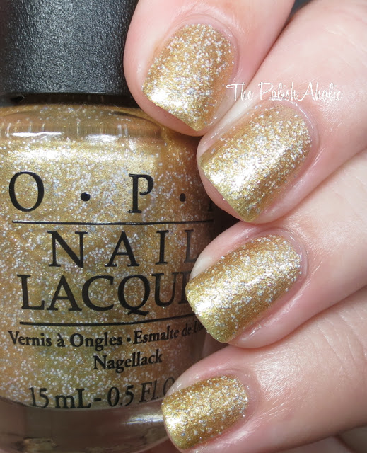 Nail polish swatch / manicure of shade OPI A Mirror Escape