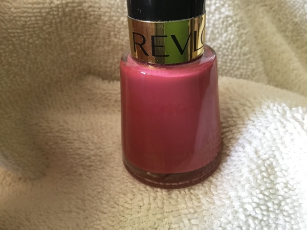 Nail polish swatch / manicure of shade Revlon Really Rosie
