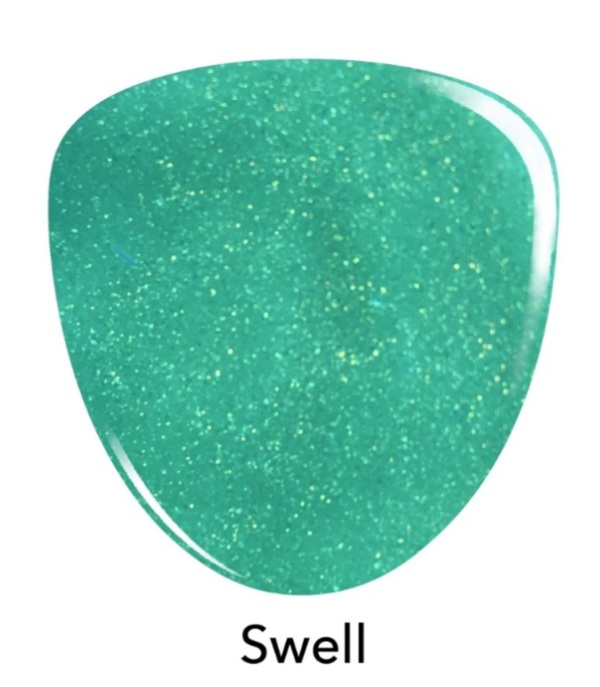 Nail polish swatch / manicure of shade Revel Swell
