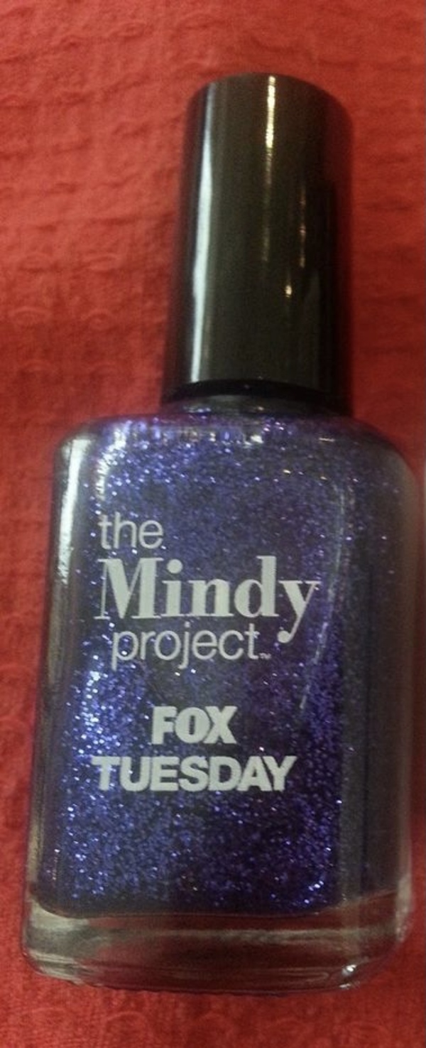 Nail polish swatch / manicure of shade Fox Tuesdays The Mindy Project