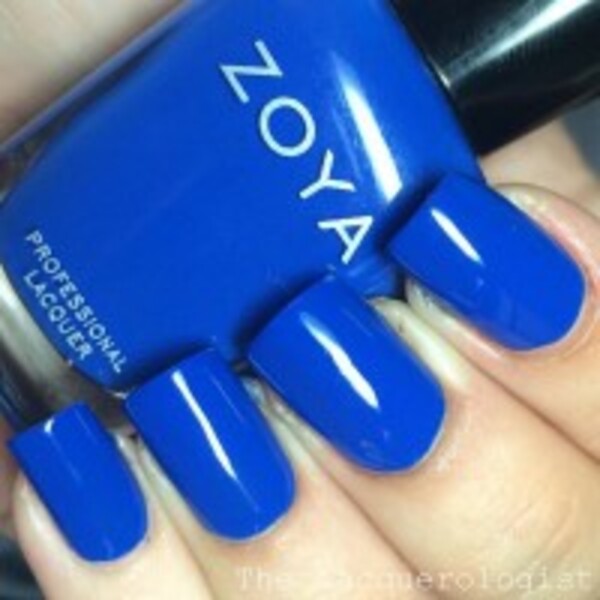 Nail polish swatch / manicure of shade Zoya Sia