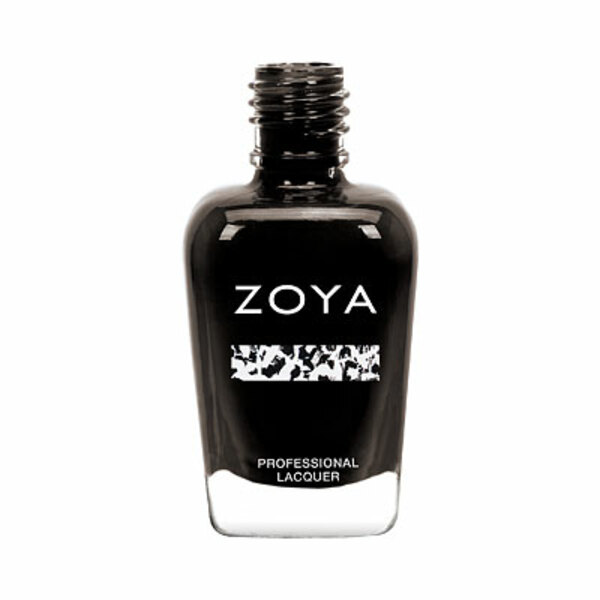 Nail polish swatch / manicure of shade Zoya Leopard Spots Topper