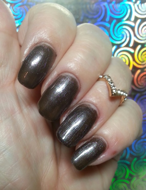 Nail polish swatch / manicure of shade Kleancolor Bold-Classic