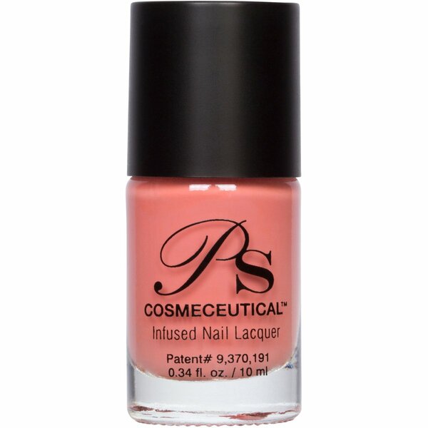 Nail polish swatch / manicure of shade Ps Cosmeceutical Georgia Peach