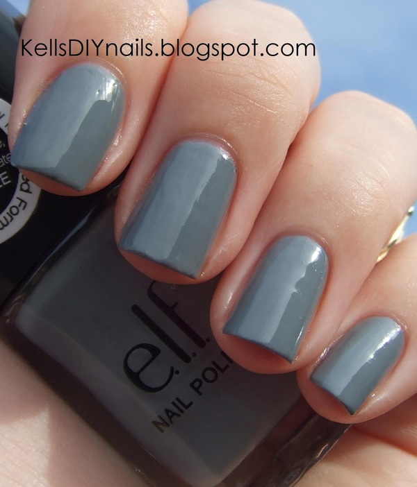 Nail polish swatch / manicure of shade E.L.F. Misty Haze