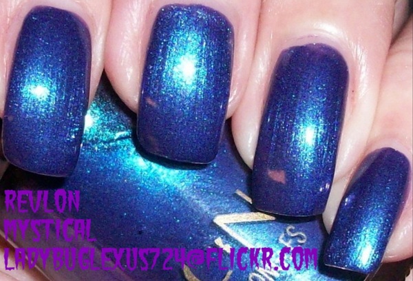 Nail polish swatch / manicure of shade Revlon Mystical - Limited Edition