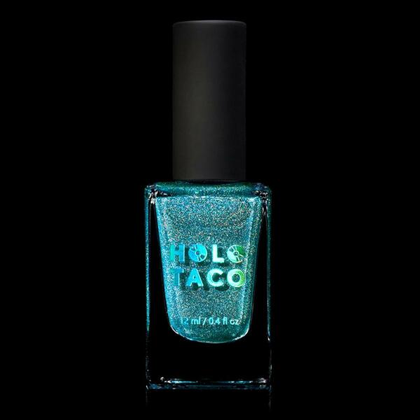 Nail polish swatch / manicure of shade Holo Taco Hydropower