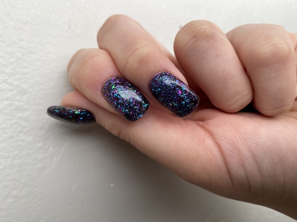 Nail polish swatch / manicure of shade Revel Dreamscape