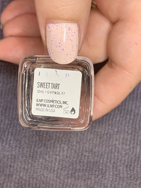 Nail polish swatch / manicure of shade I Love Nail Polish Sweet Tart