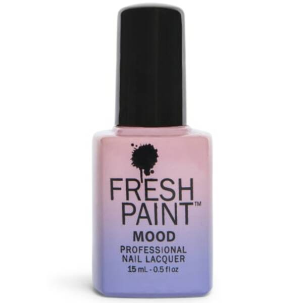 Nail polish swatch / manicure of shade Fresh Paint Sunset Splash