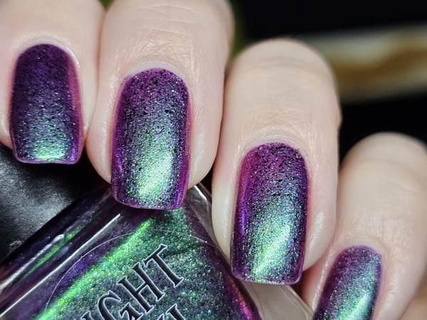Nail polish swatch / manicure of shade Night Owl Lacquer Magic Potion