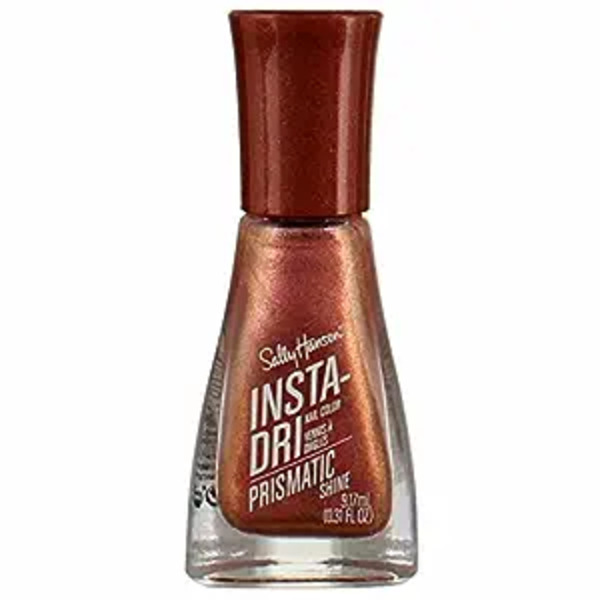 Nail polish swatch / manicure of shade Sally Hansen Conjure Copper