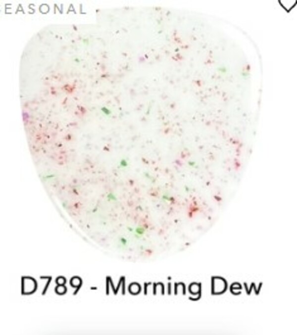Nail polish swatch / manicure of shade Revel Morning Dew