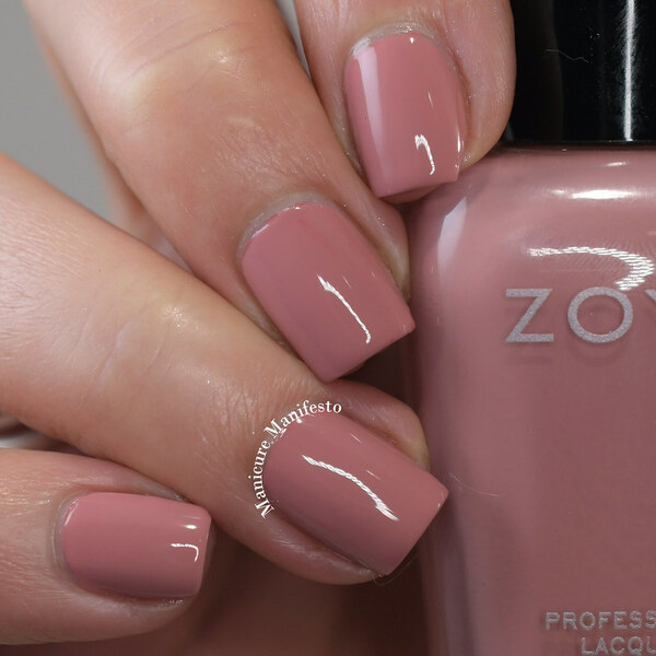 Nail polish swatch / manicure of shade Zoya Rae