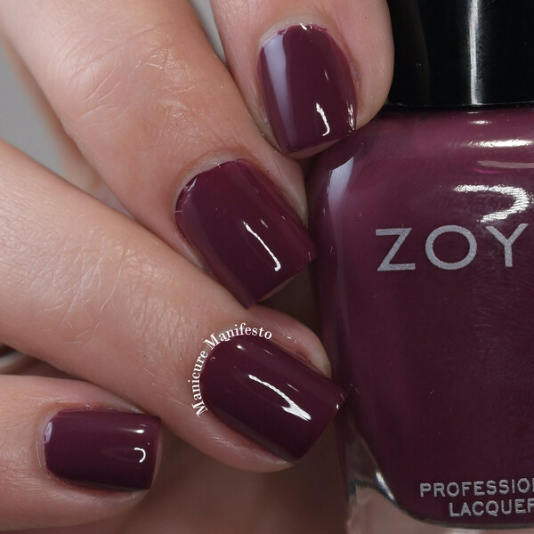 Nail polish swatch / manicure of shade Zoya Elowen