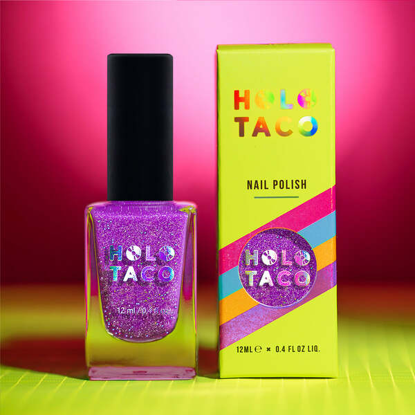Nail polish swatch / manicure of shade Holo Taco Anti-Hero