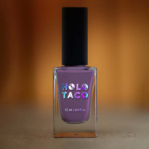 Nail polish swatch / manicure of shade Holo Taco Nightshade