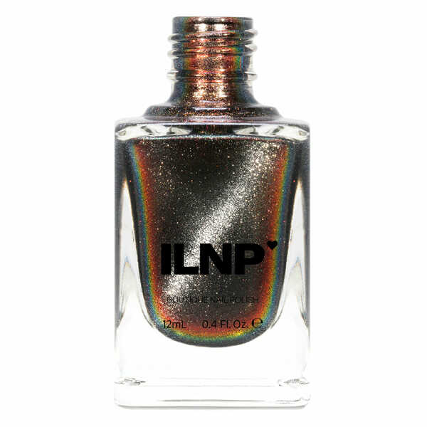 Nail polish swatch / manicure of shade I Love Nail Polish Dark Matter