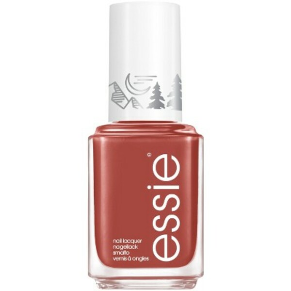 Nail polish swatch / manicure of shade essie Natural Nightlife