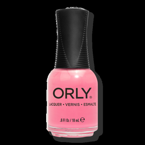 Nail polish swatch / manicure of shade Orly Bubblegum Pop