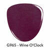 Nail polish swatch of shade Revel Wine O'Clock