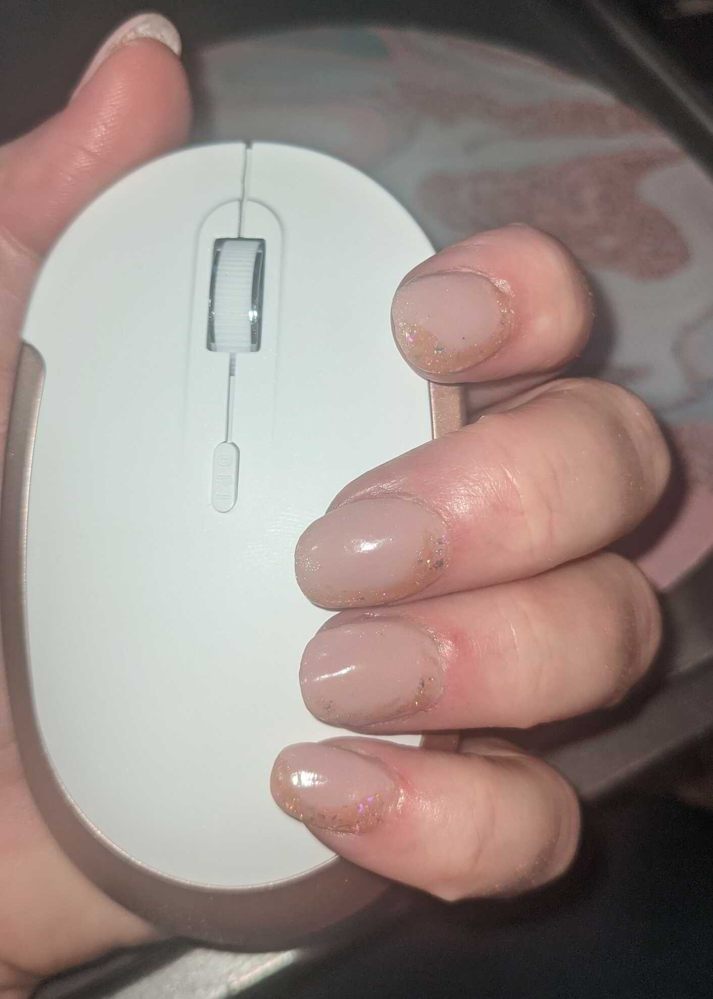 Nail polish manicure of shade Revel Amour, Revel Soiree