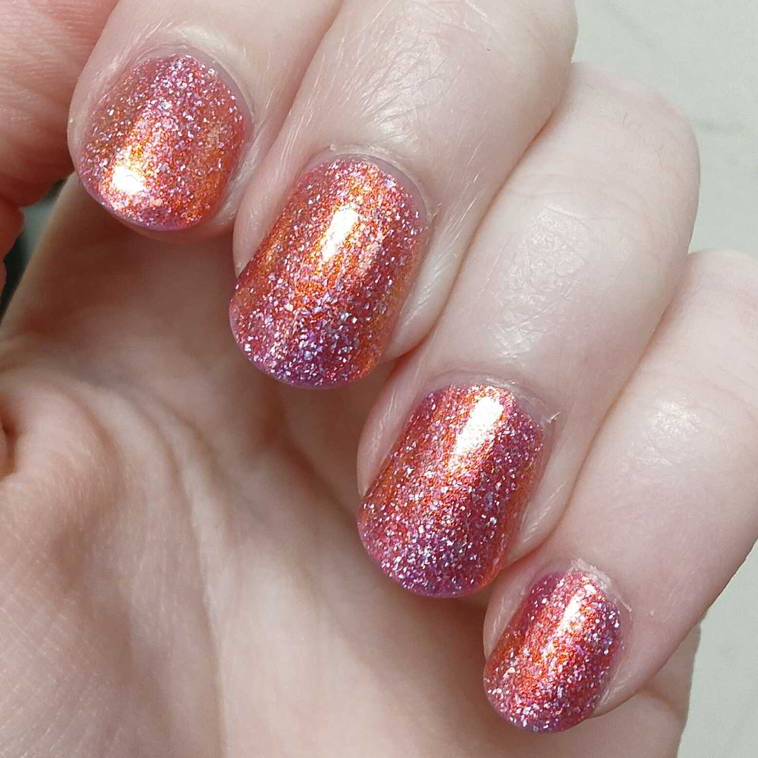 Nail polish manicure of shade Pahlish Once Upon a Dream