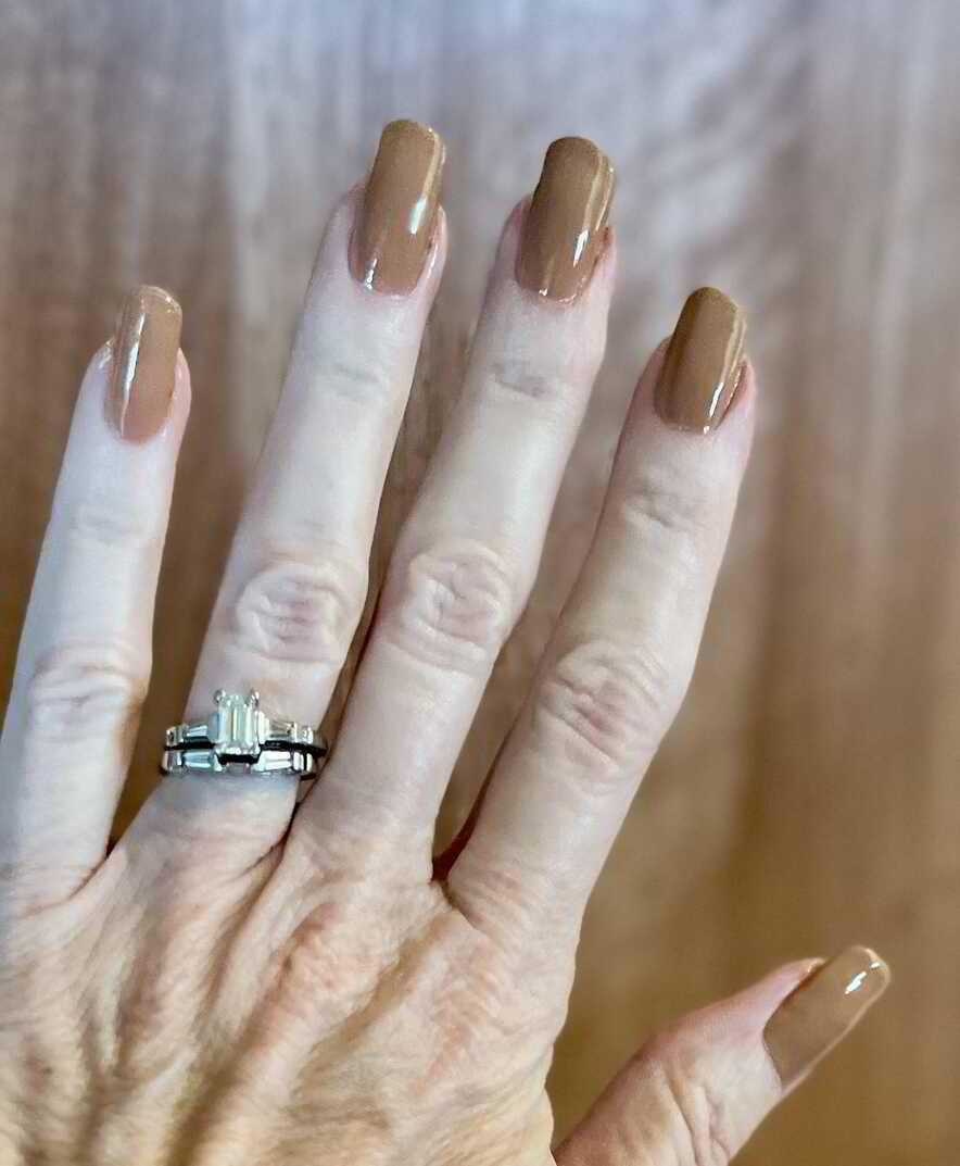 Nail polish manicure of shade I Love Nail Polish Portfolio